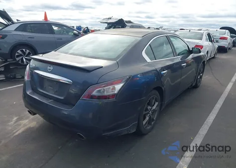 2012 Nissan Maxima 3.5 S из США, поврежденный, VIN 1N4AA5AP7CC823818